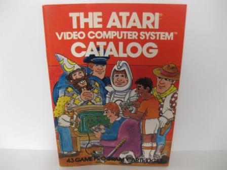 Atari 43 Game Catalog (Orange) - Atari 2600 Manual